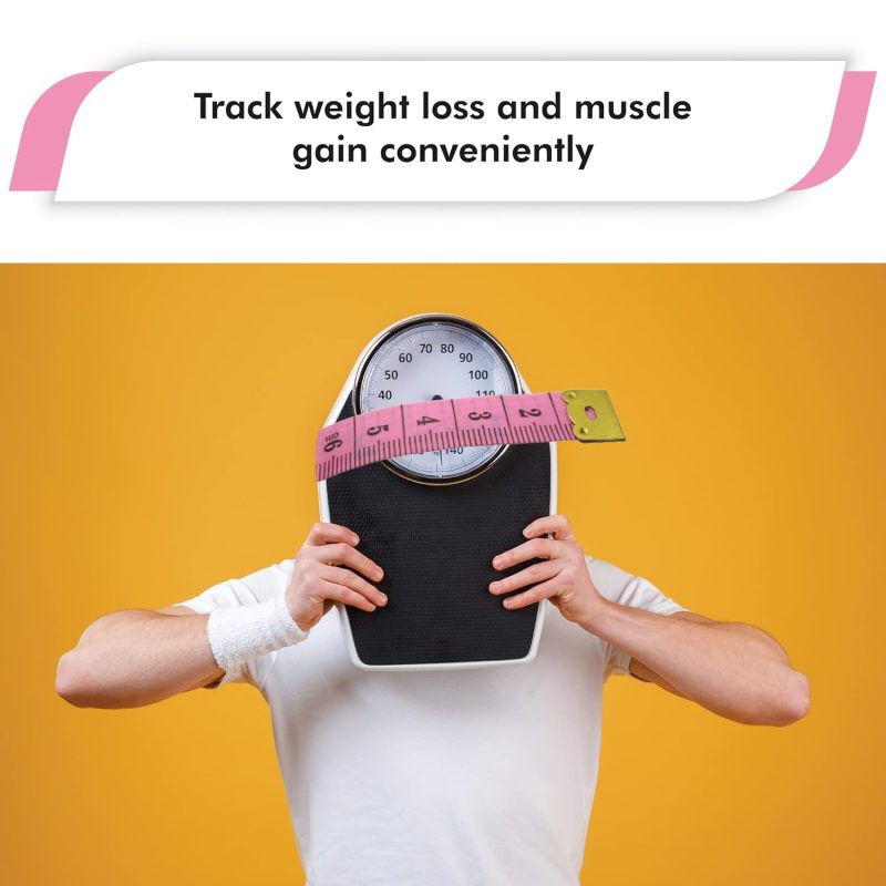 Pink Measuring Tape (Set of 2) - for Sewing, Seamstress, Tailor, Cloth, Waist, Crafting, Fitness - Retractable, Dual Sided Multipurpose - Accurate & Precise - Image 2